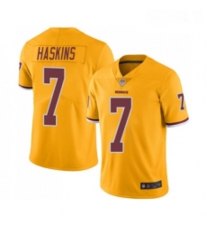 Youth Washington Redskins 7 Dwayne Haskins Limited Gold Rush Vapor Untouchable Football Jersey Youth Washington Redskins 7 Dwayne Haskins Limited Gold Rush Vapor Untouchable Football Jersey