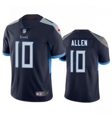 Men Tennessee Titans 10 Brandon Allen Navy 2025 Vapor Untouchable Stitched Jersey