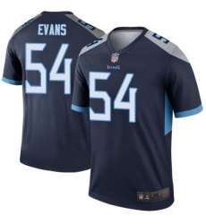 Men Tennessee Titans 54 Rashaan Evans Legend Navy Limited Jersey Men Tennessee Titans 54 Rashaan Evans Legend Navy Limited Jersey