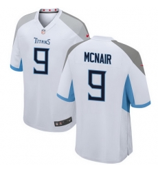 Men Tennessee Titans 9 Steve McNair White Vapor Untouchable Stitched Jersey Men Tennessee Titans 9 Steve McNair White Vapor Untouchable Stitched Jersey