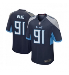 Mens Tennessee Titans 91 Cameron Wake Game Navy Blue Team Color Football Jersey Mens Tennessee Titans 91 Cameron Wake Game Navy Blue Team Color Football Jersey