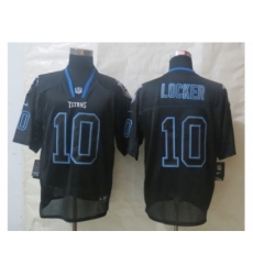 Nike Tennessee Titans 10 Jake Locker Black Elite Lights Out NFL Jersey Nike Tennessee Titans 10 Jake Locker Black Elite Lights Out NFL Jersey