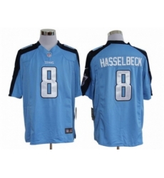 Nike Tennessee Titans 8 Matt Hasselbeck Blue Game Jersey Nike Tennessee Titans 8 Matt Hasselbeck Blue Game Jersey