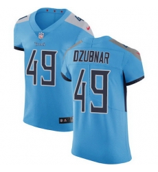 Nike Titans 49 Nick Dzubnar Light Blue Alternate Men Stitched NFL New Elite Jersey Nike Titans 49 Nick Dzubnar Light Blue Alternate Men Stitched NFL New Elite Jersey