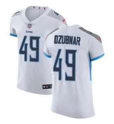 Nike Titans 49 Nick Dzubnar White Men Stitched NFL New Elite Jersey Nike Titans 49 Nick Dzubnar White Men Stitched NFL New Elite Jersey