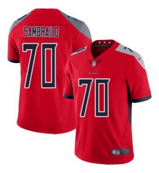 Nike Titans 70 Ty Sambrailo Red Men Stitched NFL Limited Inverted Legend Jersey Nike Titans 70 Ty Sambrailo Red Men Stitched NFL Limited Inverted Legend Jersey