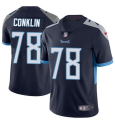 Nike Titans #78 Jack Conklin Navy Blue Alternate Mens Stitched NFL Vapor Untouchable Limited Jersey Nike Titans #78 Jack Conklin Navy Blue Alternate Mens Stitched NFL Vapor Untouchable Limited Jersey