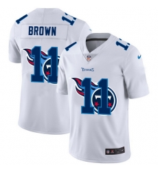 Tennessee Titans 11 A J Brown White Men Nike Team Logo Dual Overlap Limited NFL Jersey Tennessee Titans 11 A J Brown White Men Nike Team Logo Dual Overlap Limited NFL Jersey