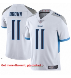 Titans 11 A J Brown White Men Stitched Football Vapor Untouchable Limited Jersey Titans 11 A J Brown White Men Stitched Football Vapor Untouchable Limited Jersey