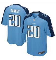 Youth NEW Titans #20 Bishop Sankey Light Blue Team Color Stitched NFL Elite Jersey Youth NEW Titans #20 Bishop Sankey Light Blue Team Color Stitched NFL Elite Jersey