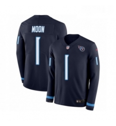 Youth Nike Tennessee Titans 1 Warren Moon Limited Navy Blue Therma Long Sleeve NFL Jersey Youth Nike Tennessee Titans 1 Warren Moon Limited Navy Blue Therma Long Sleeve NFL Jersey