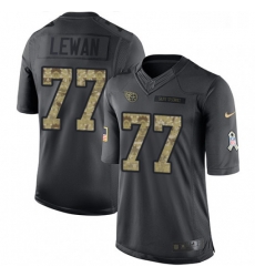 Youth Nike Tennessee Titans 77 Taylor Lewan Limited Black 2016 Salute to Service NFL Jersey Youth Nike Tennessee Titans 77 Taylor Lewan Limited Black 2016 Salute to Service NFL Jersey