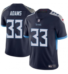 Youth Tennessee Titans 33 Jamel Adams Navy Vapor Limited Stitched Football Jersey Youth Tennessee Titans 33 Jamel Adams Navy Vapor Limited Stitched Football Jersey