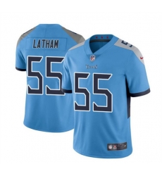 Youth Tennessee Titans 55 JC Latham Blue 2024 Draft Vapor Limited Stitched Football Jersey Youth Tennessee Titans 55 JC Latham Blue 2024 Draft Vapor Limited Stitched Football Jersey