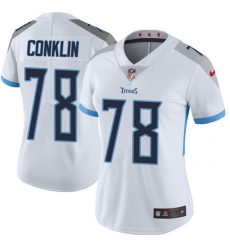 Nike Titans #78 Jack Conklin White Womens Stitched NFL Vapor Untouchable Limited Jersey Nike Titans #78 Jack Conklin White Womens Stitched NFL Vapor Untouchable Limited Jersey