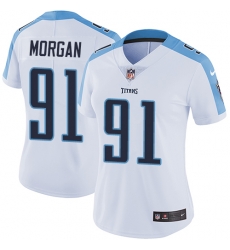 Nike Titans #91 Derrick Morgan White Womens Stitched NFL Vapor Untouchable Limited Jersey Nike Titans #91 Derrick Morgan White Womens Stitched NFL Vapor Untouchable Limited Jersey