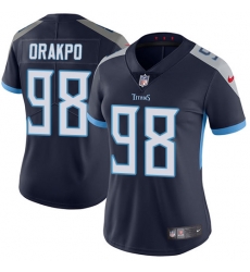 Nike Titans #98 Brian Orakpo Navy Blue Alternate Womens Stitched NFL Vapor Untouchable Limited Jersey Nike Titans #98 Brian Orakpo Navy Blue Alternate Womens Stitched NFL Vapor Untouchable Limited Jersey