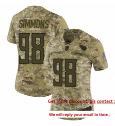 Titans 98 Jeffery Simmons Camo Women Stitched Football Limited 2018 Salute to Service Jersey Titans 98 Jeffery Simmons Camo Women Stitched Football Limited 2018 Salute to Service Jersey