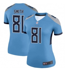 Women Tennessee Titans 81 Jonnu Smith Light Blue Legend Limited Jersey Women Tennessee Titans 81 Jonnu Smith Light Blue Legend Limited Jersey