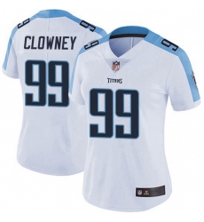 Women Tennessee Titans 99 Jadeveon Clowney White Vapor Limited Jersey Women Tennessee Titans 99 Jadeveon Clowney White Vapor Limited Jersey