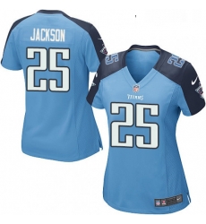 Womens Nike Tennessee Titans 25 Adoree Jackson Game Light Blue Team Color NFL Jersey Womens Nike Tennessee Titans 25 Adoree Jackson Game Light Blue Team Color NFL Jersey