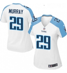 Womens Nike Tennessee Titans 29 DeMarco Murray Game White NFL Jersey Womens Nike Tennessee Titans 29 DeMarco Murray Game White NFL Jersey
