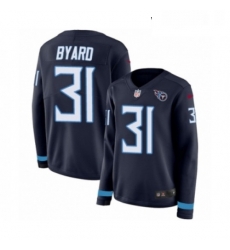 Womens Nike Tennessee Titans 31 Kevin Byard Limited Navy Blue Therma Long Sleeve NFL Jersey Womens Nike Tennessee Titans 31 Kevin Byard Limited Navy Blue Therma Long Sleeve NFL Jersey