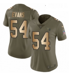 Womens Nike Tennessee Titans 54 Rashaan Evans Limited Olive Gold 2017 Salute to Service NFL Jersey Womens Nike Tennessee Titans 54 Rashaan Evans Limited Olive Gold 2017 Salute to Service NFL Jersey