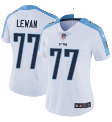 Womens Nike Tennessee Titans 77 Taylor Lewan White Vapor Untouchable Limited Player NFL Jersey Womens Nike Tennessee Titans 77 Taylor Lewan White Vapor Untouchable Limited Player NFL Jersey