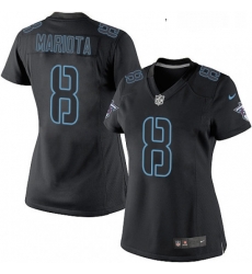 Womens Nike Tennessee Titans 8 Marcus Mariota Limited Black Impact NFL Jersey Womens Nike Tennessee Titans 8 Marcus Mariota Limited Black Impact NFL Jersey