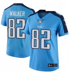 Womens Nike Tennessee Titans 82 Delanie Walker Elite Light Blue Team Color NFL Jersey Womens Nike Tennessee Titans 82 Delanie Walker Elite Light Blue Team Color NFL Jersey