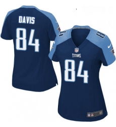 Womens Nike Tennessee Titans 84 Corey Davis Game Navy Blue Alternate NFL Jersey Womens Nike Tennessee Titans 84 Corey Davis Game Navy Blue Alternate NFL Jersey