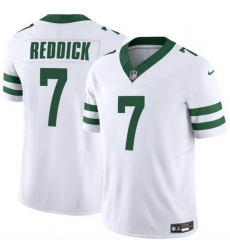 Men New York Jets 7 Haason Reddick White 2024 F U S E Vapor Limited Stitched Jersey Men New York Jets 7 Haason Reddick White 2024 F U S E Vapor Limited Stitched Jersey