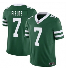 Men New York Jets 7 Justin Fields Green 2025 F U S E  Vapor Untouchable Limited Stitched Jersey