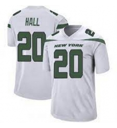 Men Nike New York Jets Breece Hall #20 Green 2022 NFL Draft Player Vapor Limited White Jersey Men Nike New York Jets Breece Hall #20 Green 2022 NFL Draft Player Vapor Limited White Jersey