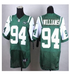 New New York Jets #94 Leonard Williams Green Team Color Men' Stitched NFL Elite jersey New New York Jets #94 Leonard Williams Green Team Color Men' Stitched NFL Elite jersey