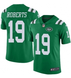 Nike Jets 19 Andre Roberts Green Mens Stitched NFL Limited Rush Jersey Nike Jets 19 Andre Roberts Green Mens Stitched NFL Limited Rush Jersey