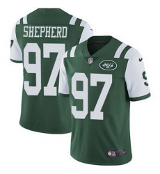 Nike Jets #97 Nathan Shepherd Green Team Color Mens Stitched NFL Vapor Untouchable Limited Jersey Nike Jets #97 Nathan Shepherd Green Team Color Mens Stitched NFL Vapor Untouchable Limited Jersey
