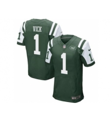 Nike New York Jets 1 Michael Vick Green Elite NFL Jersey Nike New York Jets 1 Michael Vick Green Elite NFL Jersey
