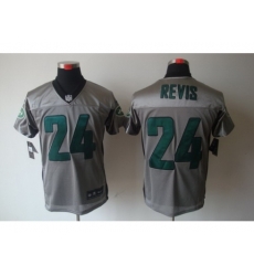 Nike New York Jets 24 Darrelle Revis Grey Elite Shadow NFL Jersey Nike New York Jets 24 Darrelle Revis Grey Elite Shadow NFL Jersey