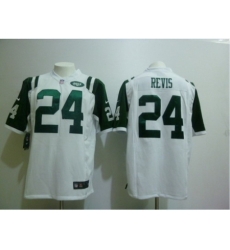 Nike New York Jets 24 Darrelle Revis White Game NFL Jersey Nike New York Jets 24 Darrelle Revis White Game NFL Jersey