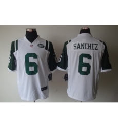 Nike New York Jets 6 Mark Sanchez White Limited NFL Jersey Nike New York Jets 6 Mark Sanchez White Limited NFL Jersey