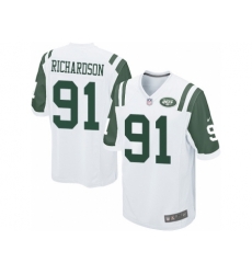 Nike New York Jets 91 Sheldon Richardson White Game NFL Jersey Nike New York Jets 91 Sheldon Richardson White Game NFL Jersey