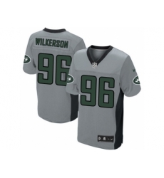 Nike New York Jets 96 Muhammad Wilkerson Grey Elite Shadow NFL Jersey Nike New York Jets 96 Muhammad Wilkerson Grey Elite Shadow NFL Jersey
