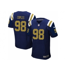 Nike New York Jets 98 Quinton Coples Blue Elite Alternate NFL Jersey Nike New York Jets 98 Quinton Coples Blue Elite Alternate NFL Jersey