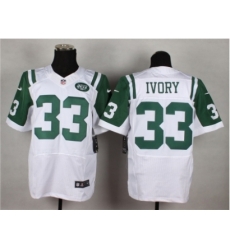 Nike new york jets 33 Chris Ivory white Elite NFL Jersey Nike new york jets 33 Chris Ivory white Elite NFL Jersey