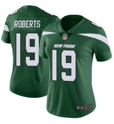 Jets 19 Andre Roberts Green Team Color Womens Stitched Football Vapor Untouchable Limited Jersey Jets 19 Andre Roberts Green Team Color Womens Stitched Football Vapor Untouchable Limited Jersey