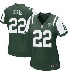 Nike Jets #22 Matt Forte Green Team Color Womens Stitched NFL Elite Jersey Nike Jets #22 Matt Forte Green Team Color Womens Stitched NFL Elite Jersey