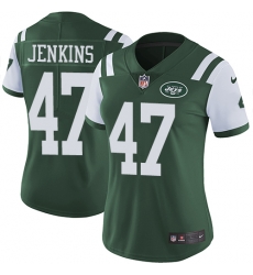 Nike Jets #47 Jordan Jenkins Green Team Color Womens Stitched NFL Vapor Untouchable Limited Jersey Nike Jets #47 Jordan Jenkins Green Team Color Womens Stitched NFL Vapor Untouchable Limited Jersey