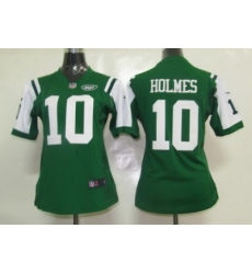 Women Nike New York Jets 10# Holmes Jersey Women Nike New York Jets 10# Holmes Jersey